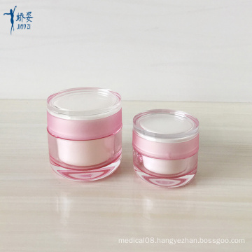 Acrylic Skin Care Cream Jar for Cosmetic Use